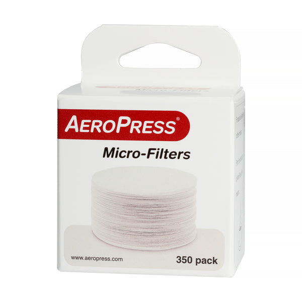 350 filtros de papel blanco para la cafetera AeroPress