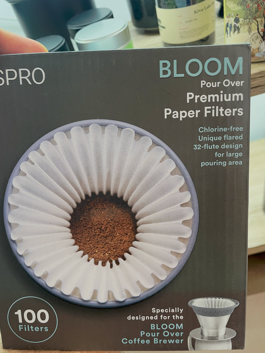 ESPRO Bloom Pour Over Coffee Brewer Filtros de papel